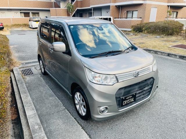 ワゴンＲスティングレー Ｘ　禁煙車　レーダーブレーキ　メモリーナビ　フルセグ　Ｂｌｕｅｔｏｏｔｈ　前後ドラレコ　アルミホイール　電格ウインカードアミラー　スマートキー　プツシュスタート（8枚目）