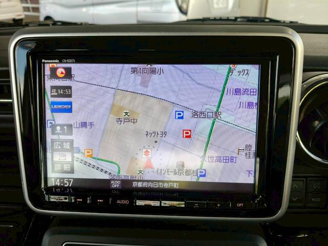 スペーシアカスタム カスタム　ＨＹＢＲＩＤ　ＸＳターボ　３型　全方位モニター　８インチナビ、全方位モニター、ドラレコ、ＥＴＣ、オートライト（11枚目）