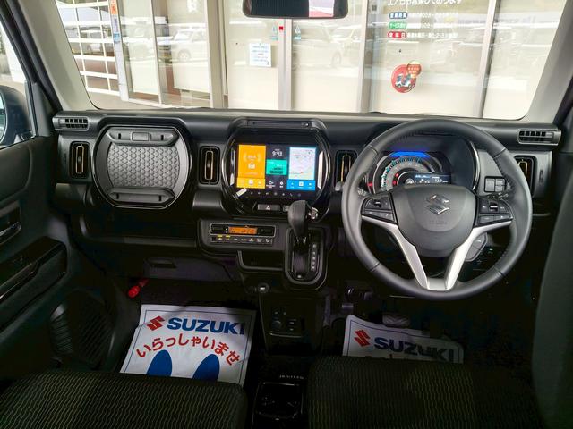 ハスラー HYBRID Xターボ 3型 前後衝突被害軽減ブレーキ 前後衝突被害軽減ブレーキ メモリーナビ 全方位モニター パドルシフト アダプティブクルーズコントロール スズキコネクト対応車両(2枚目)