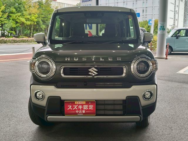 ハスラー HYBRID Xターボ 3型 前後衝突被害軽減ブレーキ 前後衝突被害軽減ブレーキ メモリーナビ 全方位モニター パドルシフト アダプティブクルーズコントロール スズキコネクト対応車両(5枚目)