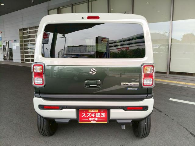 ハスラー HYBRID Xターボ 3型 前後衝突被害軽減ブレーキ 前後衝突被害軽減ブレーキ メモリーナビ 全方位モニター パドルシフト アダプティブクルーズコントロール スズキコネクト対応車両(7枚目)