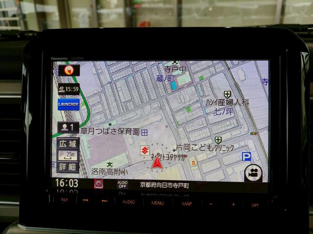 ナビ付のクルマなので初めての場所や遠出も安心！