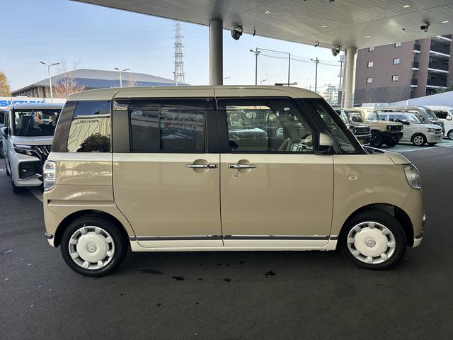 ムーヴキャンバス ＧメイクアップＶＳ　ＳＡ３　ナビ　全方位カメラ　ドラレコ　前後衝突被害軽減ブレーキ　ナビ　全方位カメラ　ドラレコ　オートＡＣ　オートライト　キーレスプッシュスタート　シートヒーター　両側電動スライドドア　アイドリングストップ（6枚目）