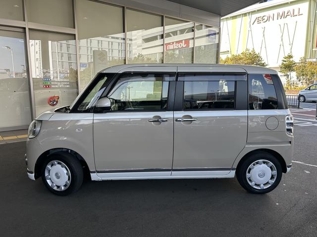 ムーヴキャンバス ＧメイクアップＶＳ　ＳＡ３　ナビ　全方位カメラ　ドラレコ　前後衝突被害軽減ブレーキ　ナビ　全方位カメラ　ドラレコ　オートＡＣ　オートライト　キーレスプッシュスタート　シートヒーター　両側電動スライドドア　アイドリングストップ（8枚目）