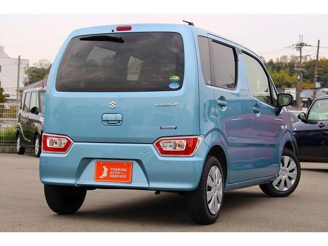 ハイブリッドFX 軽自動車 衝突被害軽減ブレーキ スマートキー プッシュスタート Wエアバッグ ベンチシート シートヒーター フルフラットシート(3枚目)