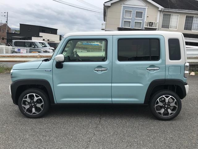 ハスラー ハイブリッドＸ　軽自動車　届出済未使用車　衝突被害軽減ブレーキ　アダプティブクルーズコントロール　アイドリングストップ　アルミホイール　シートヒーター　スマートキー　オートマチックハイビーム　パワーステアリング（10枚目）