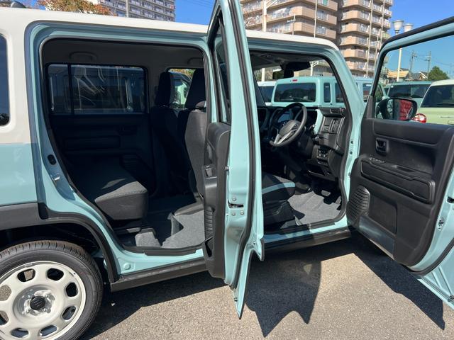 ハスラー ハイブリッドＧ　軽自動車　届出済未使用車　衝突被害軽減ブレーキ　アダプティブクルーズコントロール　アイドリングストップシステム　シートヒーター　スマートキー　パワーステアリング　パワーウィンドウ　運転席エアバック（8枚目）
