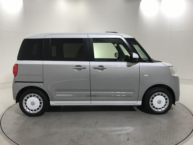 ムーヴキャンバス ストライプスＧ　軽自動車　届出済未使用車　衝突被害軽減ブレーキ　ＡＢＳ　エアコン　エアバッグ　パワステ　パワーウィンドウ　アイドリングストップ　スマートキー（7枚目）