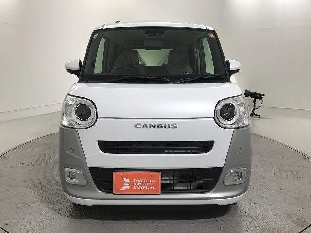 ムーヴキャンバス ストライプスＧ　軽自動車　届出済未使用車　衝突被害軽減ブレーキ　ＡＢＳ　エアコン　エアバッグ　パワステ　パワーウィンドウ　アイドリングストップ　スマートキー（8枚目）