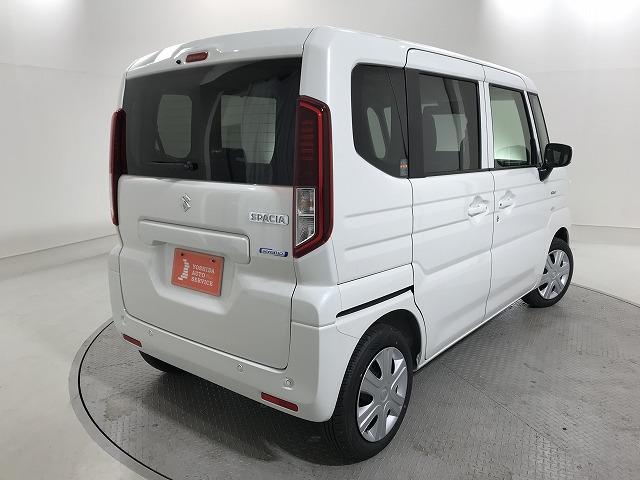 スペーシア ハイブリッドＸ　軽自動車　届出済未使用車　衝突被害軽減ブレーキ　ＡＢＳ　エアコン　エアバッグ　パワステ　パワーウィンドウ　アイドリングストップ　スマートキー（6枚目）