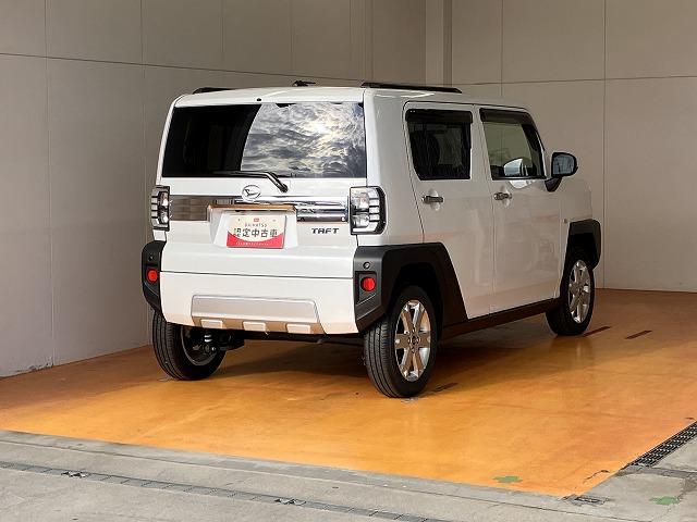 タフト Ｇ　クロムベンチャー　サポカーＳワイド適合　ドラレコ　スカイフィールトップ　電動パーキングブレーキ　ディスプレイオーディオ　ステアリングスイッチ　シートヒーター　ＵＳＢ接続端子　ＥＴＣ　Ｐスタート　コーナーセンサー（8枚目）