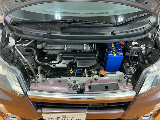 ムーヴ カスタム　Ｘリミテッド　ＳＡ　スマアシ　Ｂカメラ　ＵＳＢ接続端子　オートエアコン　Ｐスタート　エコアイドル　横滑り防止機能　誤発進抑制機能　ＥＴＣ　電動格納ミラー　パワーウインドウ　キーフリー（24枚目）