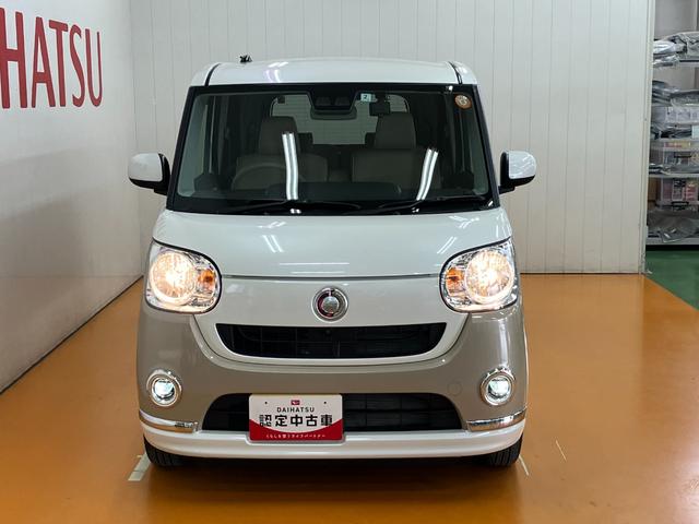 ムーヴキャンバス Ｘメイクアップリミテッド　ＳＡＩＩＩ　サポカーＳワイド適合　パノラマモニター対応　ＥＴＣ　ドラレコ　ステアリングスイッチ　両側オートスライドドア　置きラクボックス　Ｐスタート　アイドリングストップ　電動格納ミラー　キーフリー（4枚目）