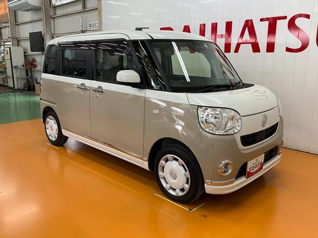 ムーヴキャンバス Ｘメイクアップリミテッド　ＳＡＩＩＩ　サポカーＳワイド適合　パノラマモニター対応　ＥＴＣ　ドラレコ　ステアリングスイッチ　両側オートスライドドア　置きラクボックス　Ｐスタート　アイドリングストップ　電動格納ミラー　キーフリー（7枚目）