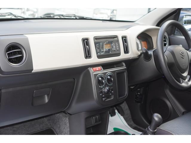 アルト Ｆ　５速ＭＴ／最終型／ワンオーナー／オートライト／純正ＣＤオーディオ／ＡＢＳ／キーレスキー／ドアバイザー／フロアマット／シートカバー／カラードドアミラーカバー（21枚目）