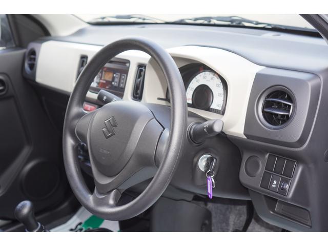 アルト Ｆ　５速ＭＴ／最終型／ワンオーナー／オートライト／純正ＣＤオーディオ／ＡＢＳ／キーレスキー／ドアバイザー／フロアマット／シートカバー／カラードドアミラーカバー（22枚目）