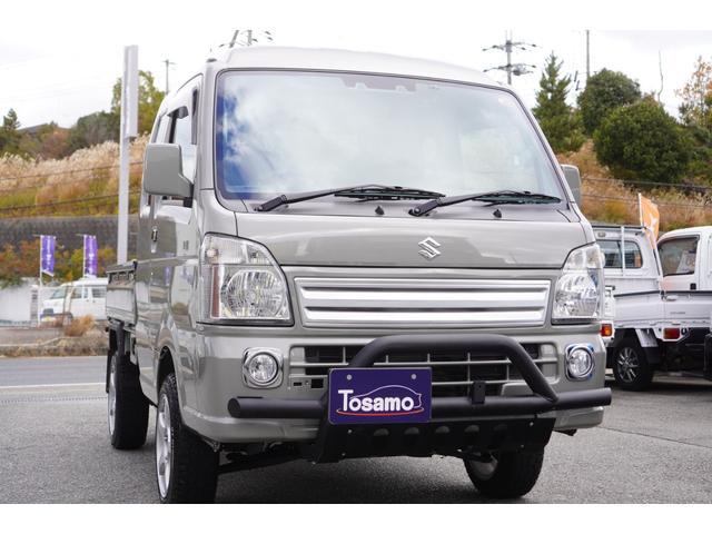 スーパーキャリイ X パートタイム4WD/5速MT/リフトアップ/社外14インチAW/リアオーバーフェンダー/バンパーガード/デフロック/デュアルカメラブレーキサポート/レーンキープアシスト/LEDライト/キーレス(6枚目)