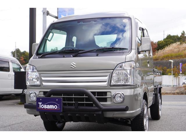 スーパーキャリイ X パートタイム4WD/5速MT/リフトアップ/社外14インチAW/リアオーバーフェンダー/バンパーガード/デフロック/デュアルカメラブレーキサポート/レーンキープアシスト/LEDライト/キーレス(7枚目)