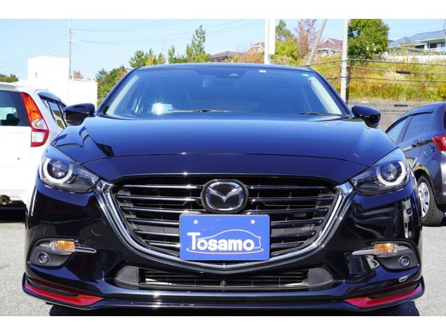 22XD Lパッケージ 1オーナー/黒革シート/MAZDASPEEDエアロ/SR/AUTOEXEローダウン/純正18インチAW/Revierマフラーカッター/Pivotブースト計/LEDライト/スマートキー/シートヒーター(2枚目)