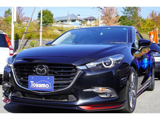 22XD Lパッケージ 1オーナー/黒革シート/MAZDASPEEDエアロ/SR/AUTOEXEローダウン/純正18インチAW/Revierマフラーカッター/Pivotブースト計/LEDライト/スマートキー/シートヒーター(7枚目)