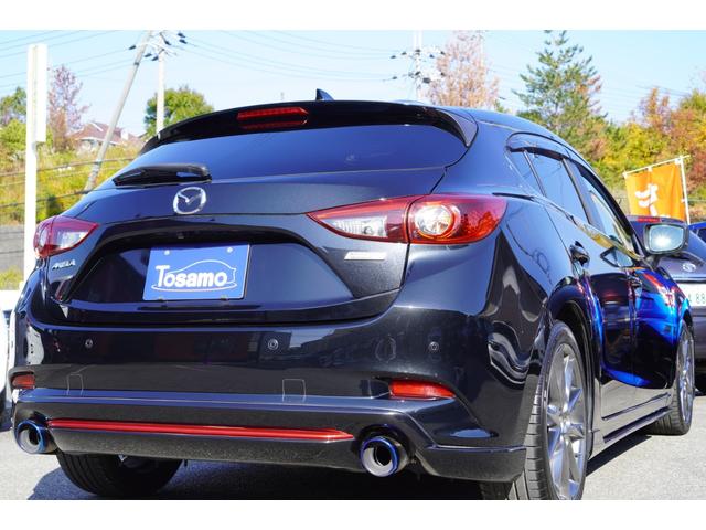 22XD Lパッケージ 1オーナー/黒革シート/MAZDASPEEDエアロ/SR/AUTOEXEローダウン/純正18インチAW/Revierマフラーカッター/Pivotブースト計/LEDライト/スマートキー/シートヒーター(8枚目)
