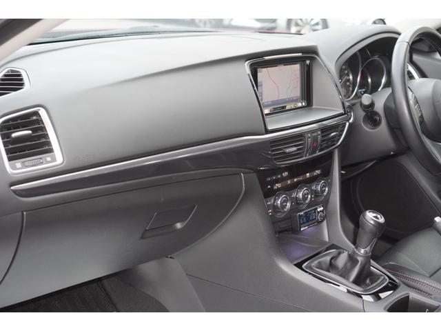 アテンザワゴン ＸＤ　ワンオーナー／６速ＭＴＡｕｔｏ　Ｅｘｅエアロ／メモリーナビ／フルセグ／バックカメラ／ＴＥＩＮ車高調／ＥＮＫＥＩ１８インチＡＷ／スマートキー／ＨＩＤ／ＥＴＣ／黒レザー調シートカバー／ｐｉｖｏｔブースト計（21枚目）