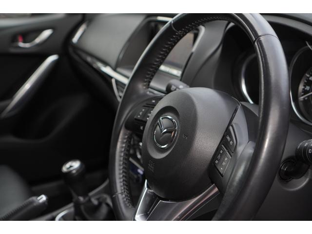 アテンザワゴン ＸＤ　ワンオーナー／６速ＭＴＡｕｔｏ　Ｅｘｅエアロ／メモリーナビ／フルセグ／バックカメラ／ＴＥＩＮ車高調／ＥＮＫＥＩ１８インチＡＷ／スマートキー／ＨＩＤ／ＥＴＣ／黒レザー調シートカバー／ｐｉｖｏｔブースト計（23枚目）