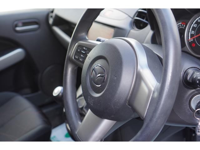 デミオ １５Ｃ　５速ＭＴ／メモリーナビ／地デジ／バックカメラ／オートライト／ドライブレコーダー／ドライブコンフォートパッケージ／社外１４インチアルミホイール／キーレスキー（23枚目）