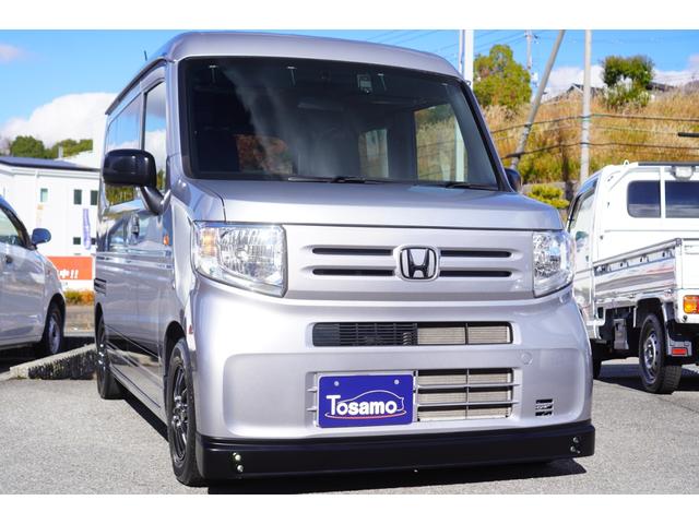 N-VAN G 6速MT/無限エアロ(F.R)/メモリーナビ/フルセグ/BLITZ車高調/社外12インチアルミホイール/ドライブレコーダー/ETC/キーレスキー/LEDライト/オーバーヘッドコンソール(6枚目)