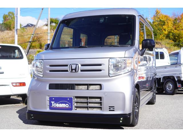 N-VAN G 6速MT/無限エアロ(F.R)/メモリーナビ/フルセグ/BLITZ車高調/社外12インチアルミホイール/ドライブレコーダー/ETC/キーレスキー/LEDライト/オーバーヘッドコンソール(7枚目)