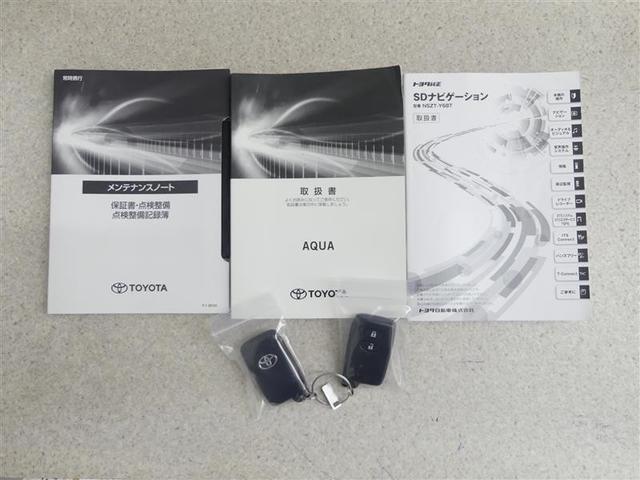 アクア G フルセグ メモリーナビ DVD再生 バックカメラ 衝突被害軽減システム ETC LEDヘッドランプ フルエアロ(19枚目)