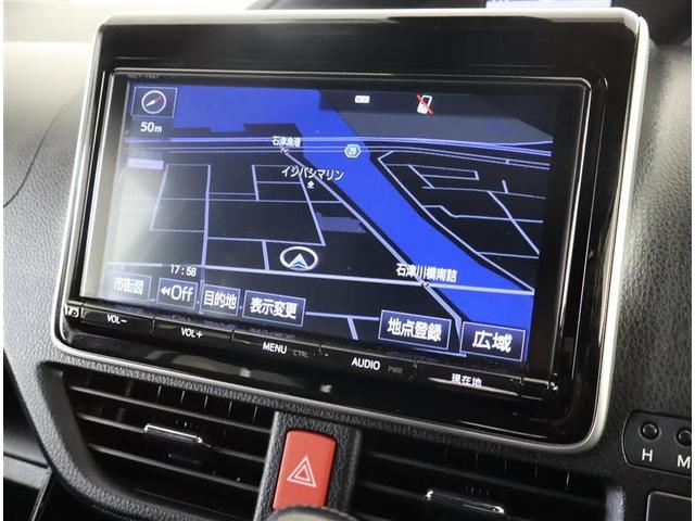 ノア Ｓｉ　フルセグ　メモリーナビ　ＤＶＤ再生　バックカメラ　衝突被害軽減システム　ＥＴＣ　ドラレコ　両側電動スライド　ＬＥＤヘッドランプ　ウオークスルー　乗車定員７人　３列シート　ワンオーナー　フルエアロ（6枚目）