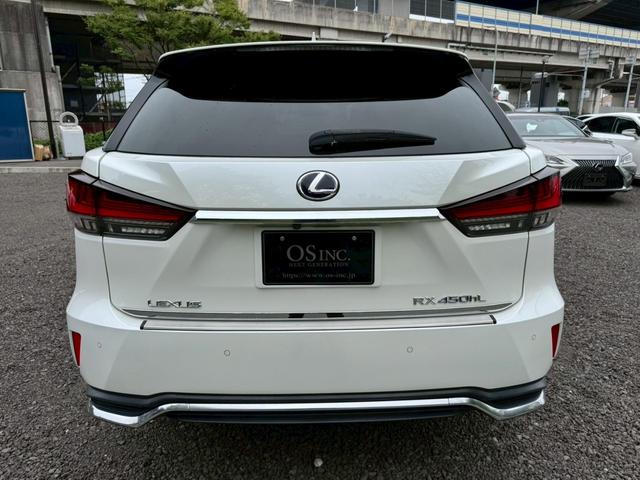 ＲＸ ４５０ｈＬ　後期／６人乗り／サンルーフ／全周囲カメラ／衝突軽減／レーダークルーズコントロール／コーナーセンサー／ＨＵＤ／ＢＳＭ／ハンドルヒーター／シートヒーター・エアコン／パワーシート／ＥＴＣ／Ｂｌｕｅｔｏｏｔｈ（30枚目）