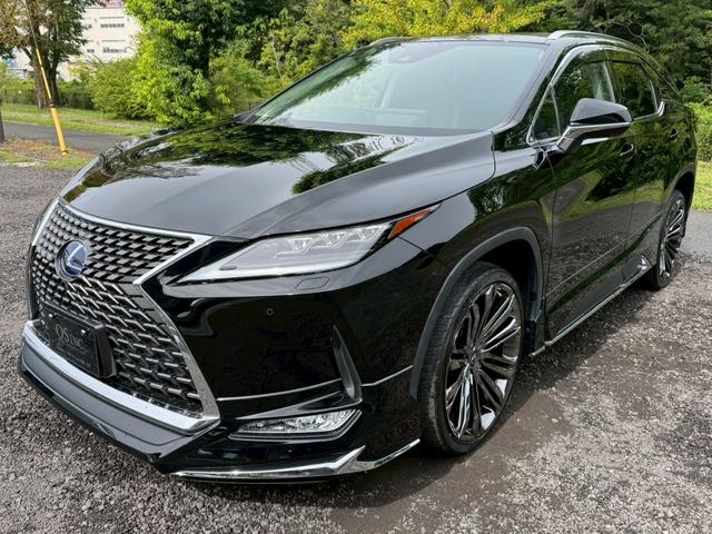 ＲＸ ４５０ｈＬ　４ＷＤ／　後期／７人乗り／ワンオーナー／モデリスタエアロ／サンルーフ／リアモニター／衝突軽減／ＨＵＤ／ＢＳＭ／レーダークルーズ／コーナーセンサ／全周囲カメラ／シートヒーター・エアコン／パワーバックドア／ＥＴＣ（6枚目）