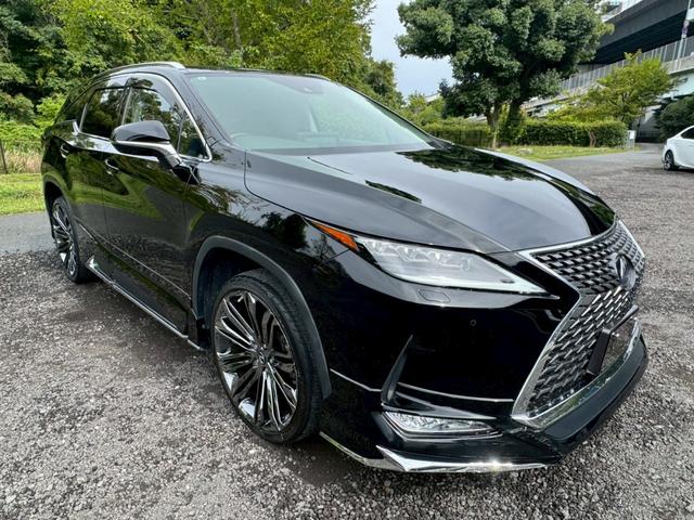 ＲＸ ４５０ｈＬ　４ＷＤ／　後期／７人乗り／ワンオーナー／モデリスタエアロ／サンルーフ／リアモニター／衝突軽減／ＨＵＤ／ＢＳＭ／レーダークルーズ／コーナーセンサ／全周囲カメラ／シートヒーター・エアコン／パワーバックドア／ＥＴＣ（14枚目）