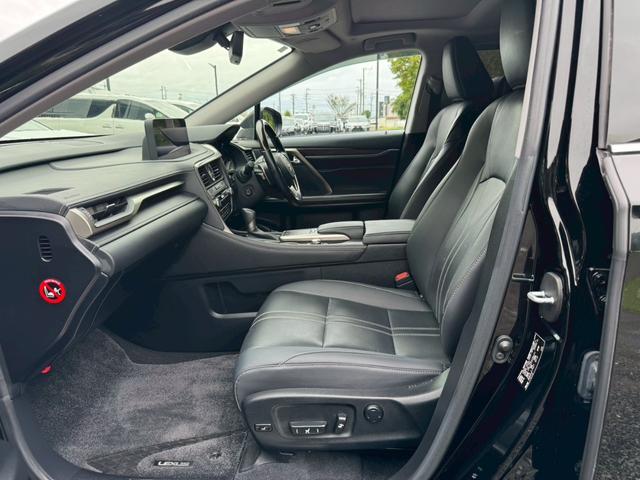 ＲＸ ４５０ｈＬ　４ＷＤ／　後期／７人乗り／ワンオーナー／モデリスタエアロ／サンルーフ／リアモニター／衝突軽減／ＨＵＤ／ＢＳＭ／レーダークルーズ／コーナーセンサ／全周囲カメラ／シートヒーター・エアコン／パワーバックドア／ＥＴＣ（75枚目）