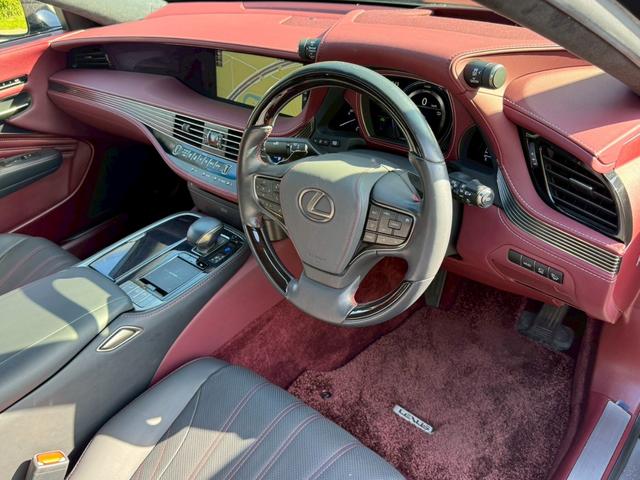 ＬＳ ５００ｈ　エグゼクティブ　／マークレビンソン／デジタルインナーミラー／ＢＳＭ／ＨＵＤ／全周囲カメラ／衝突軽減／レーダークルーズ／レーンキープ／コーナーセンサー／パワーバックドア／シートヒーター・エアコン／ＥＴＣ／パワーシート（41枚目）