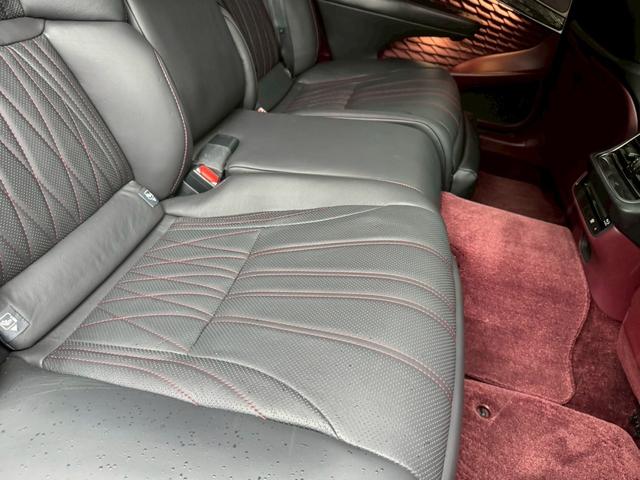 LS 500h エグゼクティブ マークレビンソン/サンルーフ/全周囲カメラ/衝突軽減/レーダークルーズコントロール/コーナーセンサー/HUD/BSM/ハンドルヒーター/シートヒーター・エアコン/パワーシート/後席モニター/ETC(57枚目)