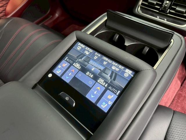 LS 500h エグゼクティブ マークレビンソン/サンルーフ/全周囲カメラ/衝突軽減/レーダークルーズコントロール/コーナーセンサー/HUD/BSM/ハンドルヒーター/シートヒーター・エアコン/パワーシート/後席モニター/ETC(60枚目)