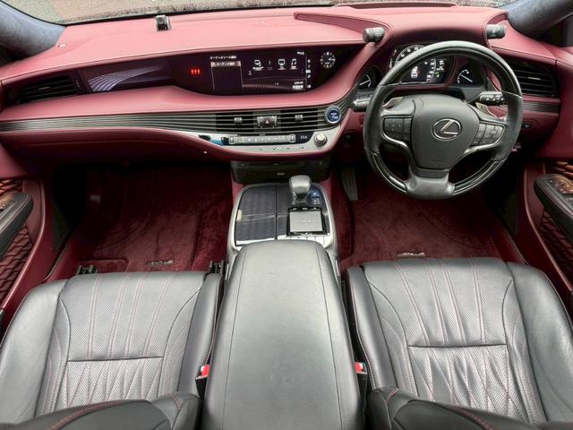 LS 500h エグゼクティブ マークレビンソン/サンルーフ/全周囲カメラ/衝突軽減/レーダークルーズコントロール/コーナーセンサー/HUD/BSM/ハンドルヒーター/シートヒーター・エアコン/パワーシート/後席モニター/ETC(64枚目)