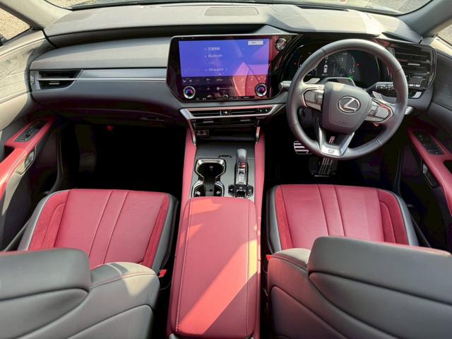 RX 500h Fスポーツパフォーマンス 現行/アドバンスドドライブ/サンルーフ/全周囲カメラ/衝突軽減/レーダークルーズコントロール/コーナーセンサー/HUD/BSM/ハンドルヒーター/シートヒーター・エアコン/パワーシート/ETC(65枚目)