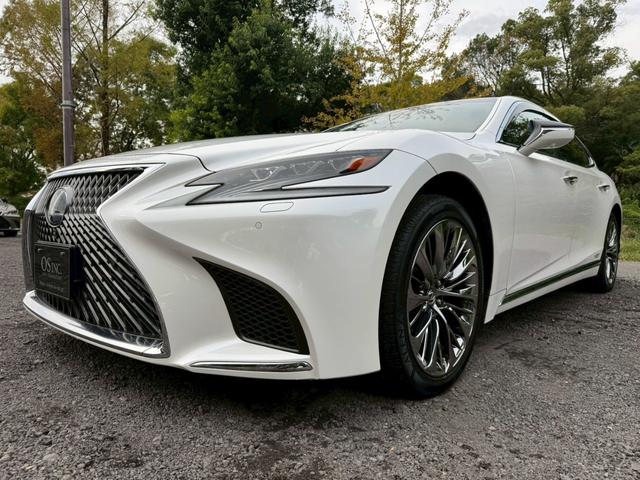 LS 500h VerL サンルーフ/マークレビンソン/デジタルインナーミラー/HUD/BSM/全周囲カメラ/衝突軽減/レーダークルーズ/レーンキープ/コーナーセンサー/パワーバックドア/電動格納ミラー/パワーシート/ETC(7枚目)