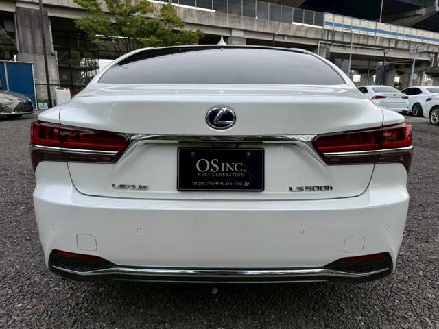 LS 500h VerL サンルーフ/マークレビンソン/デジタルインナーミラー/HUD/BSM/全周囲カメラ/衝突軽減/レーダークルーズ/レーンキープ/コーナーセンサー/パワーバックドア/電動格納ミラー/パワーシート/ETC(31枚目)