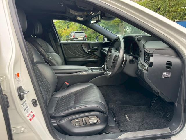 LS 500h VerL サンルーフ/マークレビンソン/デジタルインナーミラー/HUD/BSM/全周囲カメラ/衝突軽減/レーダークルーズ/レーンキープ/コーナーセンサー/パワーバックドア/電動格納ミラー/パワーシート/ETC(35枚目)