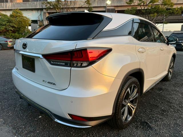 RX 450h VerL 後期/サンルーフ/HUD/BSM/全周囲カメラ/衝突軽減/レーダークルーズコントロール/レーンキープ/コーナーセンサ/電動格納ミラー/シートヒーター・エアコン/パワーバックドア/ETC/シートメモリー(24枚目)