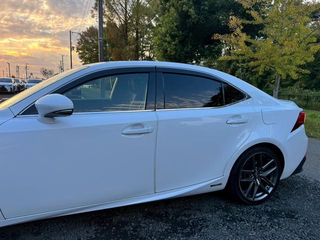 IS 300h Fスポーツ /サンルーフ/クルーズコントロール/コーナーセンサー/シートヒータ・エアコン/ステアリングヒーター/電動格納ミラー/パワーシート/シートメモリー/レッドレザー/ETC/バックカメラ/Bluetooth(10枚目)