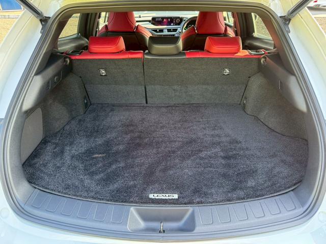 UX 250h Fスポーツ /ワンオーナー/BSM/衝突軽減/レーダークルーズ/レーンキープ/コーナーセンサー/パワーバックドア/パワーシート/シートメモリー/シートヒータ・エアコン/ステアリングヒーター/置くだけ充電/ETC(64枚目)