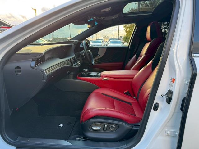 ＬＳ ５００ｈ　Ｆスポーツ　サンルーフ／マークレビンソン／衝突軽減／全周囲カメラ／レーダークルーズ／コーナーセンサー／ＨＵＤ／ＢＳＭ／ハンドルヒーター／シートヒーター・エアコン／パワーシート／シートメモリ／Ｂｌｕｅｔｏｏｔｈ（78枚目）