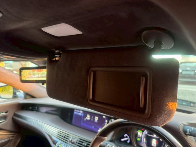 ＬＳ ５００ｈ　ＶｅｒＬ　衝突軽減／全周囲カメラ／レーダークルーズコントロール／コーナーセンサー／ＨＵＤ／ＢＳＭ／ハンドルヒーター／シートヒーター・エアコン／パワーシート／シートメモリ／ＥＴＣ／Ｂｌｕｅｔｏｏｔｈ／バックカメラ（56枚目）