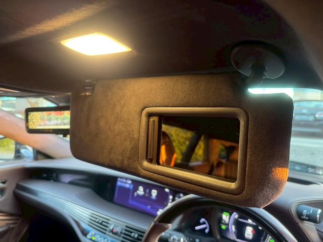 ＬＳ ５００ｈ　ＶｅｒＬ　衝突軽減／全周囲カメラ／レーダークルーズコントロール／コーナーセンサー／ＨＵＤ／ＢＳＭ／ハンドルヒーター／シートヒーター・エアコン／パワーシート／シートメモリ／ＥＴＣ／Ｂｌｕｅｔｏｏｔｈ／バックカメラ（57枚目）